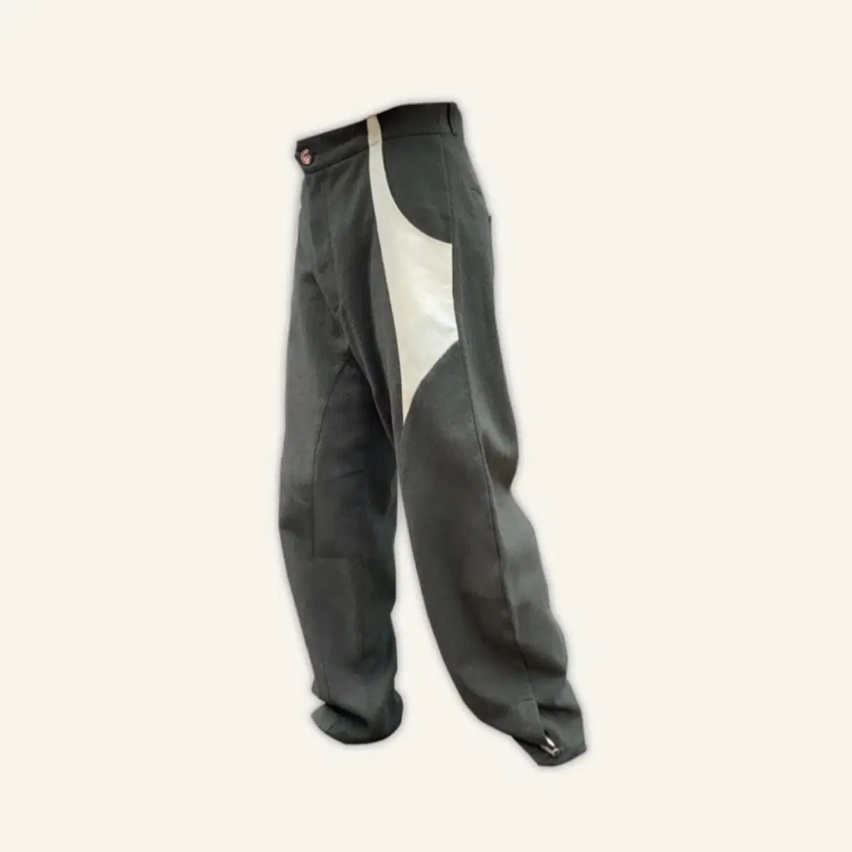 YONZU f line trousers dark green 트라우저