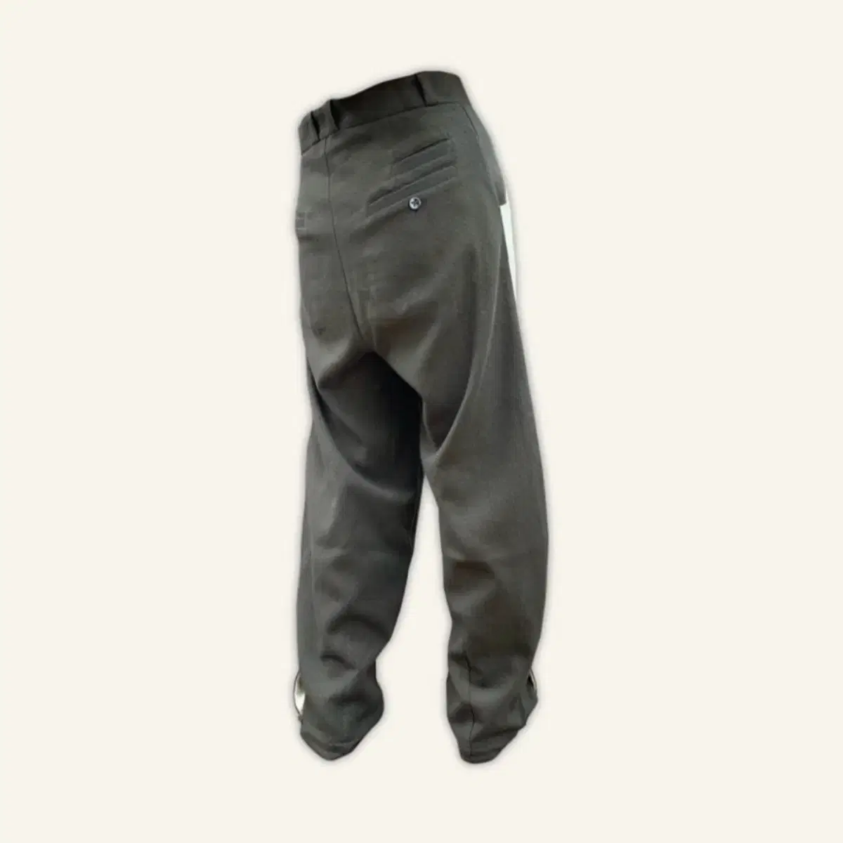 YONZU f line trousers dark green 트라우저