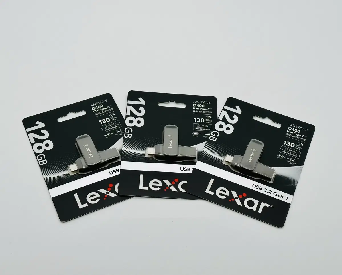 미개봉 Lexar 렉사 정품 128GB 아이폰/삼성폰용 USB3.2