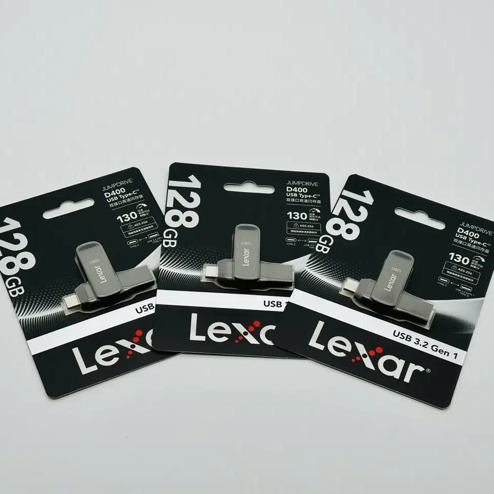 미개봉 Lexar 렉사 정품 128GB 아이폰/삼성폰용 USB3.2