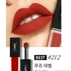 YSL 입생로랑 따뚜아쥬 꾸뛰르 벨벳 212호