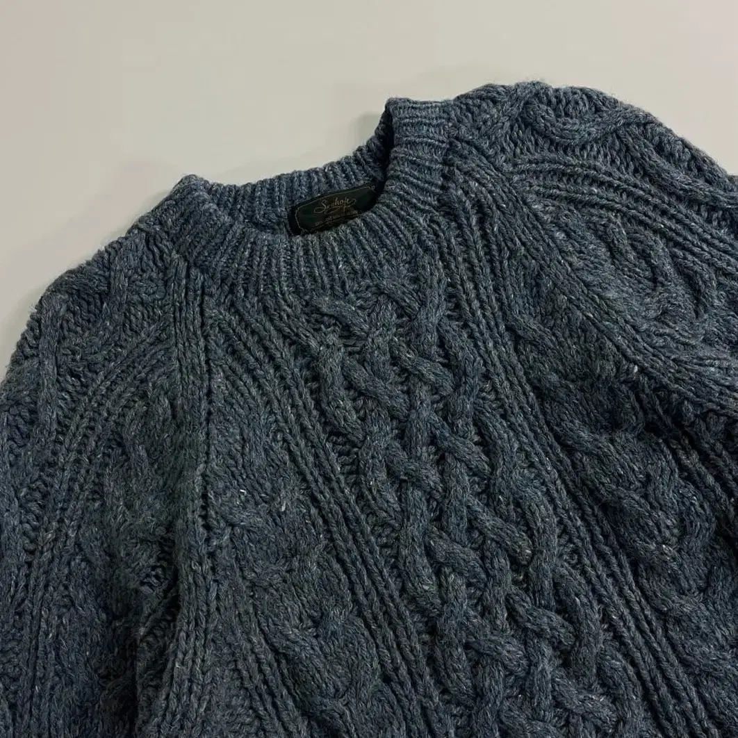 아란 케이블 니트 aran cable sweater