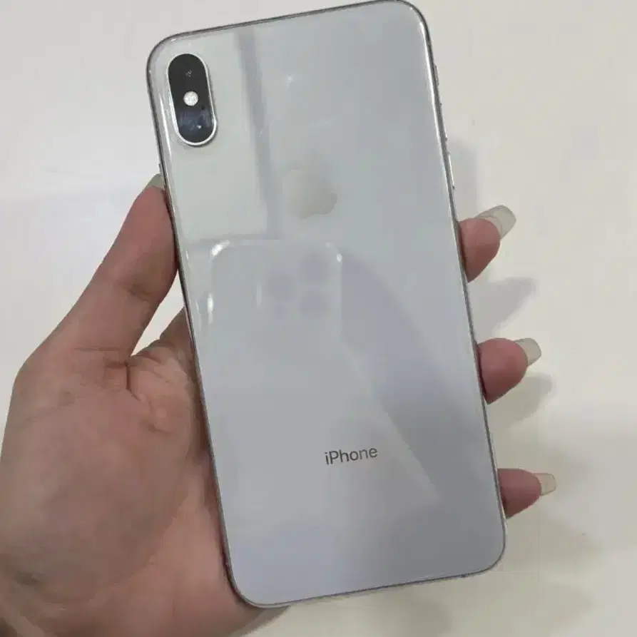 아이폰 XS max 256gb 실버 화이트