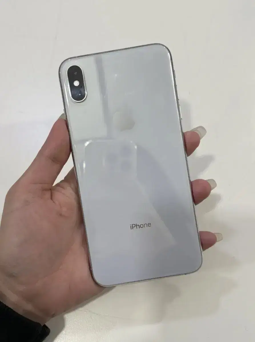 아이폰 XS max 256gb 실버 화이트