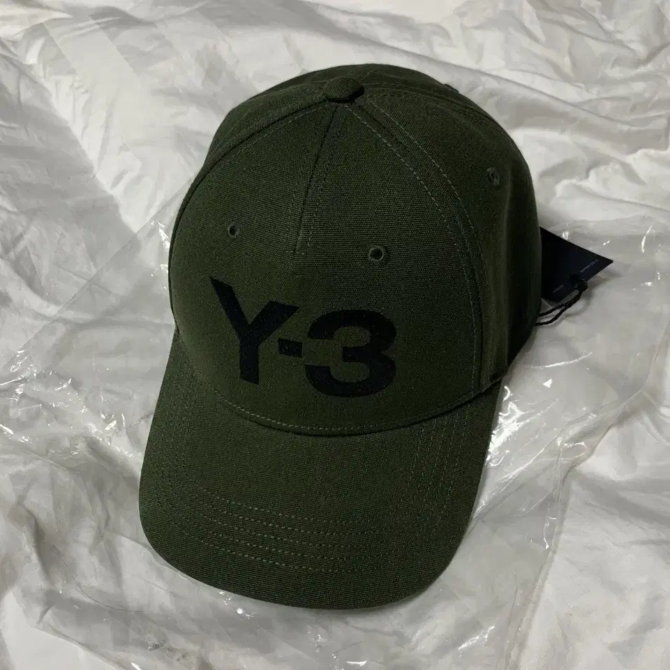 [OS] Y-3 로고 볼캡 카키