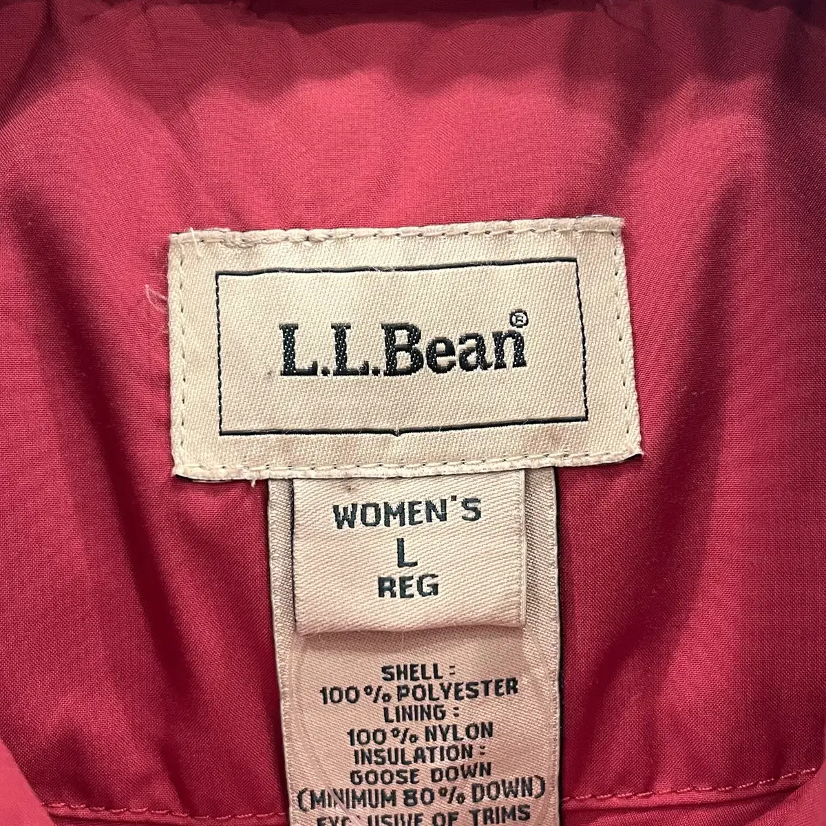 00s L.L.Bean 엘엘빈 구스다운 패딩 베스트