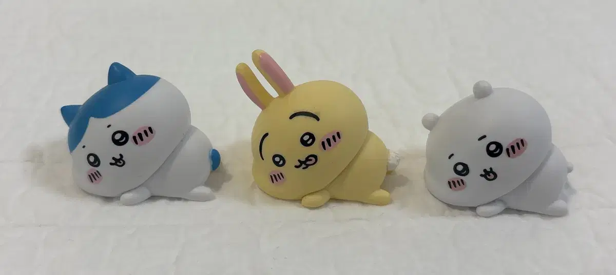 Chiikawa Lying Figures (Chiikawa, Hachiware, Usagi)