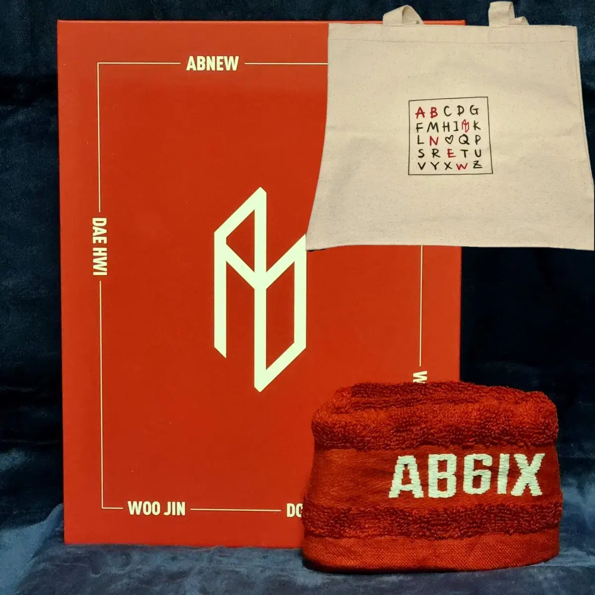 AB6IX 에이비식스 공식 멤버십 키트, 토트백