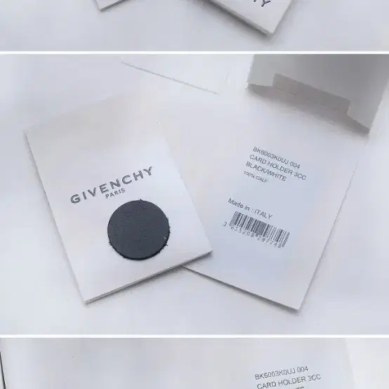 지방시 (GIVENCHY) 스플릿 레터링 로고 3cc 카드지갑