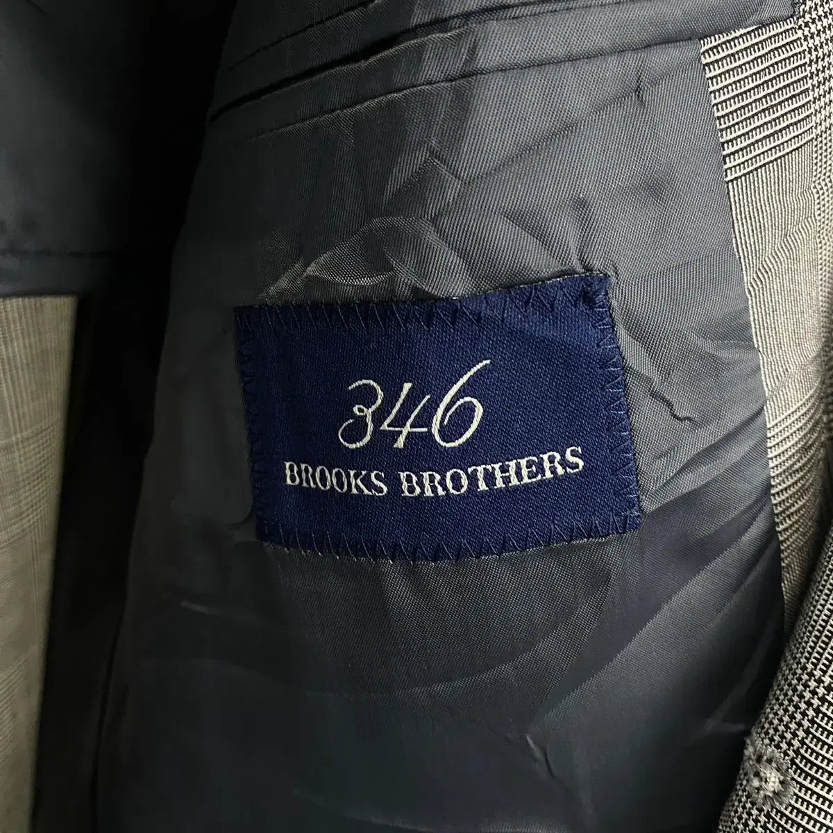 빈티지 BROOKS BROTHERS 체크 테일러드 자켓