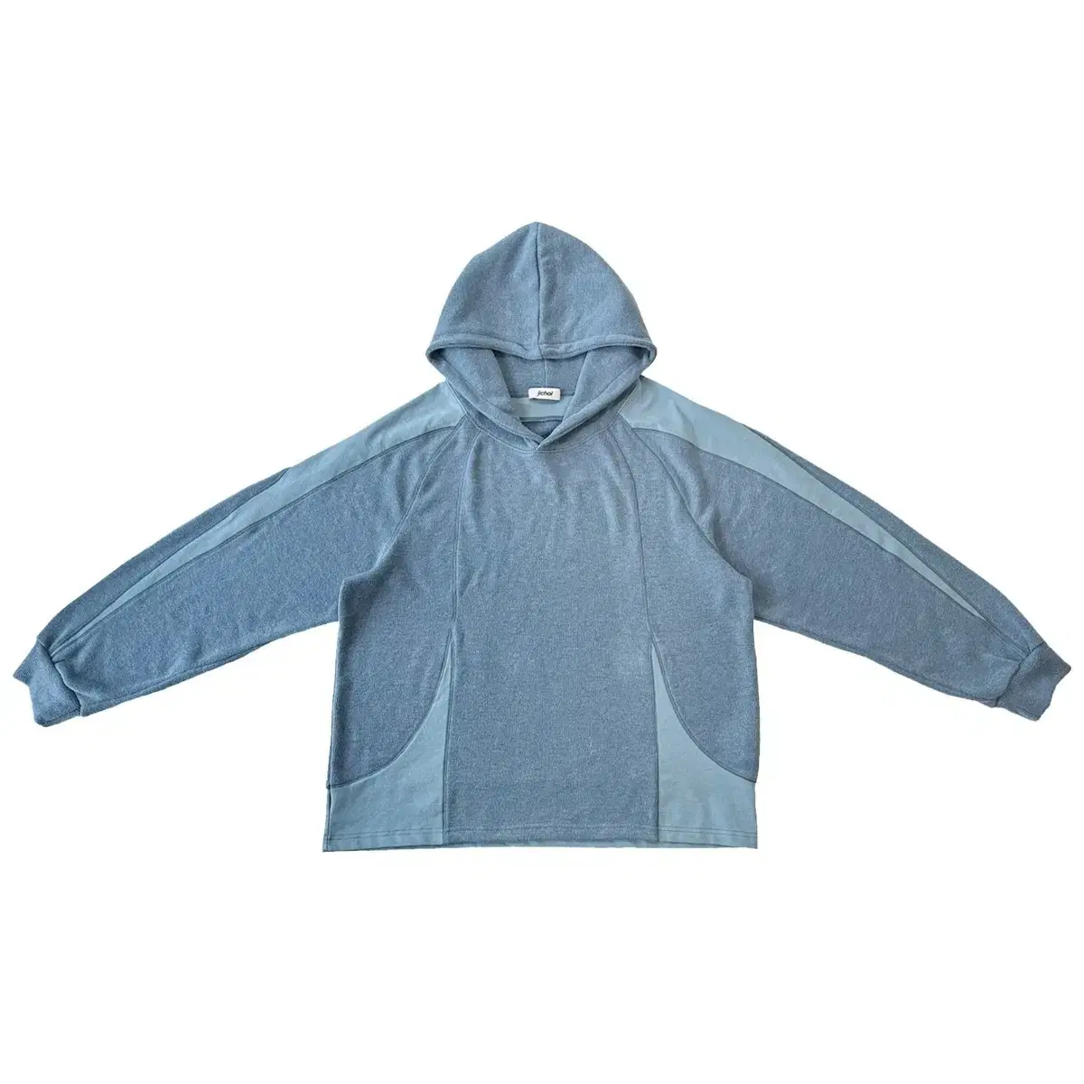 지초이 aw23 frosted hoodie