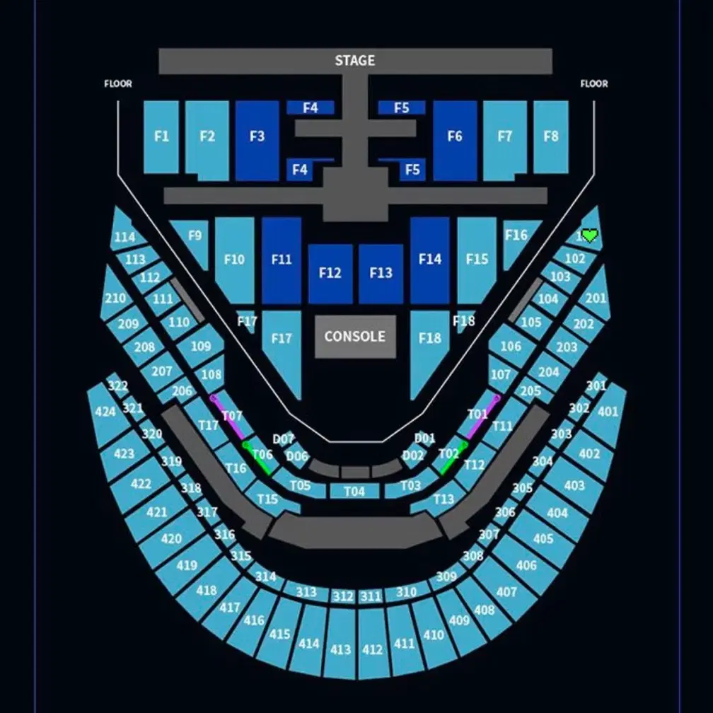 Nct127 콘서트 첫콘 양도 101구역