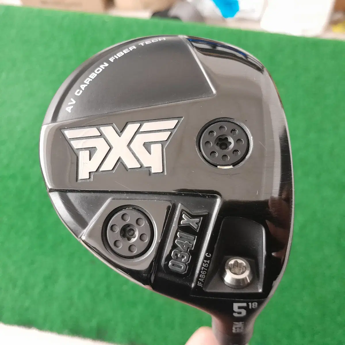 PXG GEN4 0341X 5번 18도 후지쿠라 다이아몬드 스피더우드