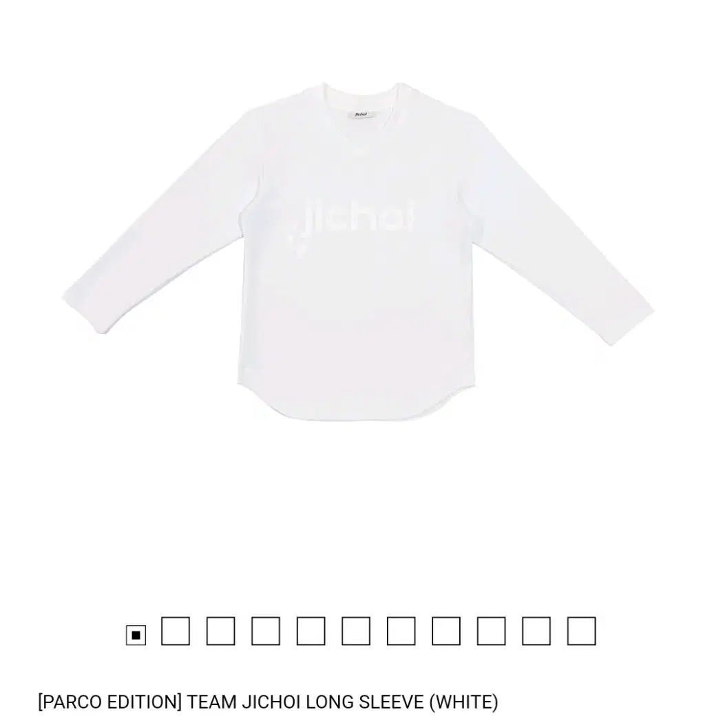 지초이 롱슬리브 team jichoi long sleeve size1