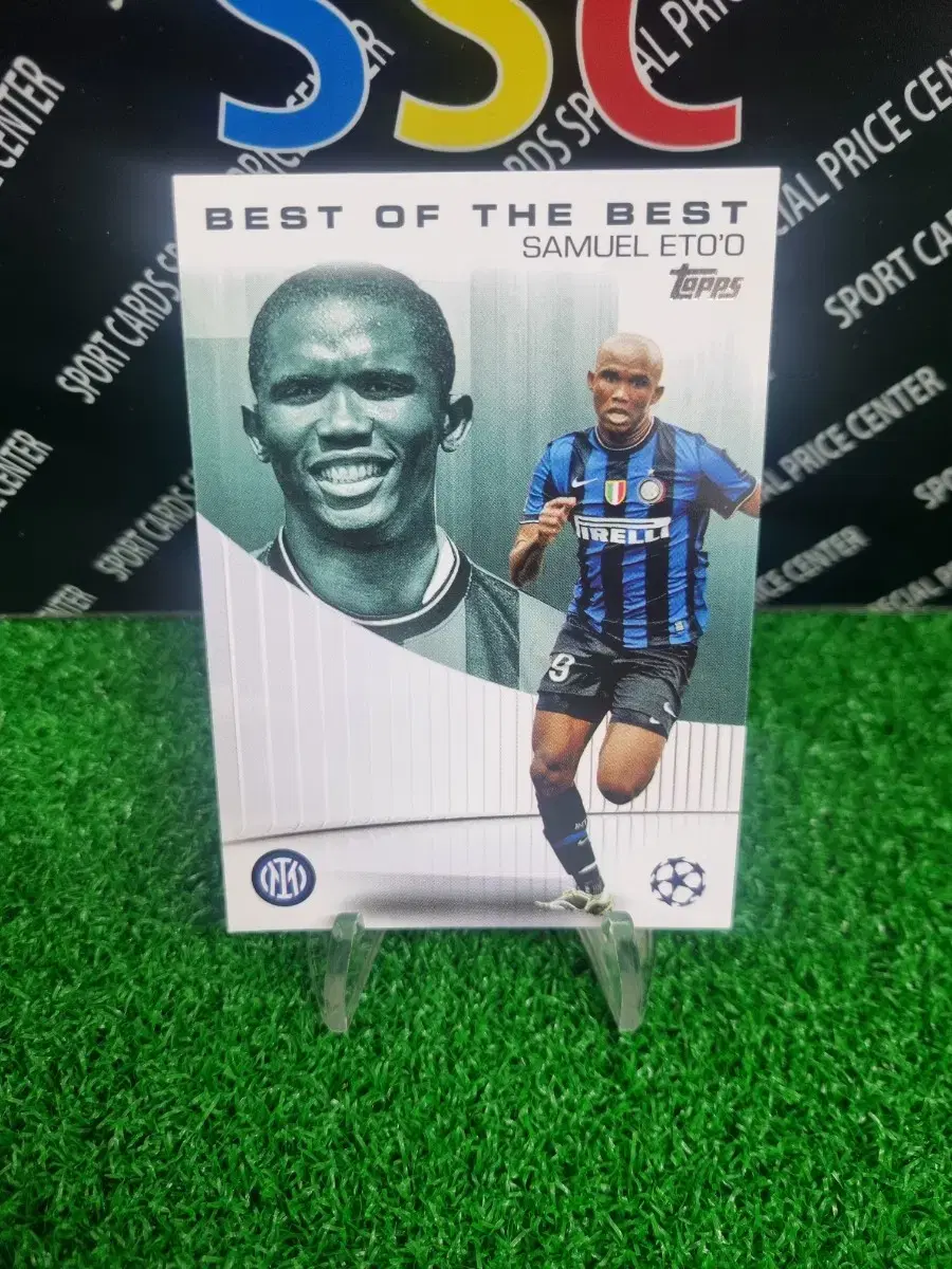 25Tops Competitions Inter Samuel Eto'o Insert Football Card