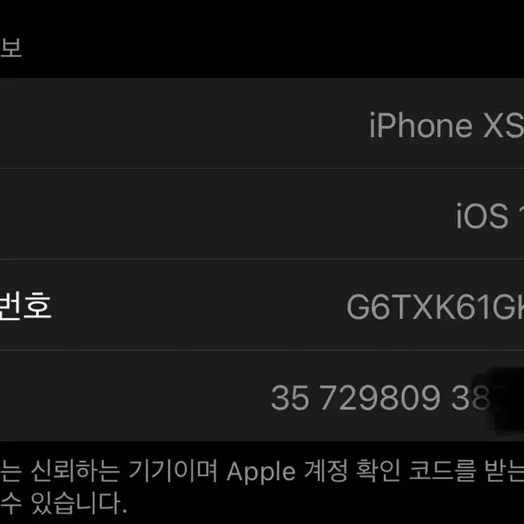 아이폰xs max 64기가 스그