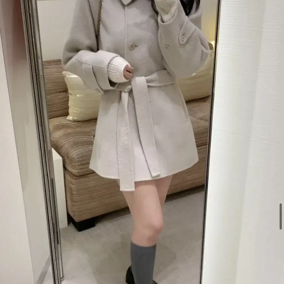 미네트 하프코트 soap handmade coat