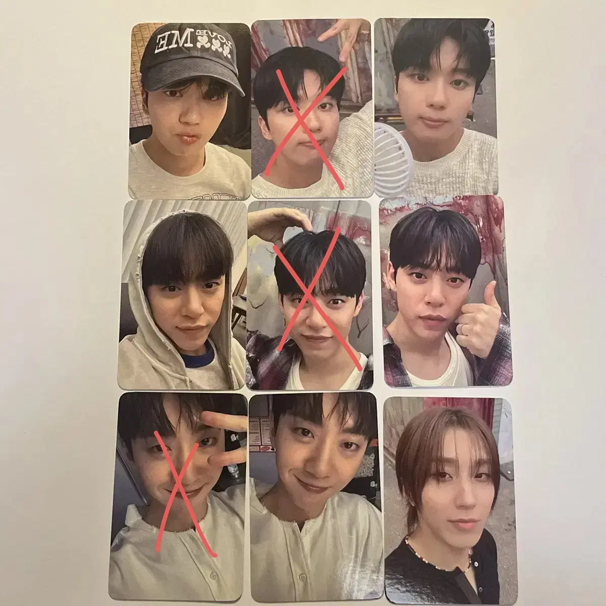 Bang Jung Yoo Moon Curtain Call tc photocard Bang Yong Kook Jung Daehyeon Youngjae Moon Jongup Photo Card