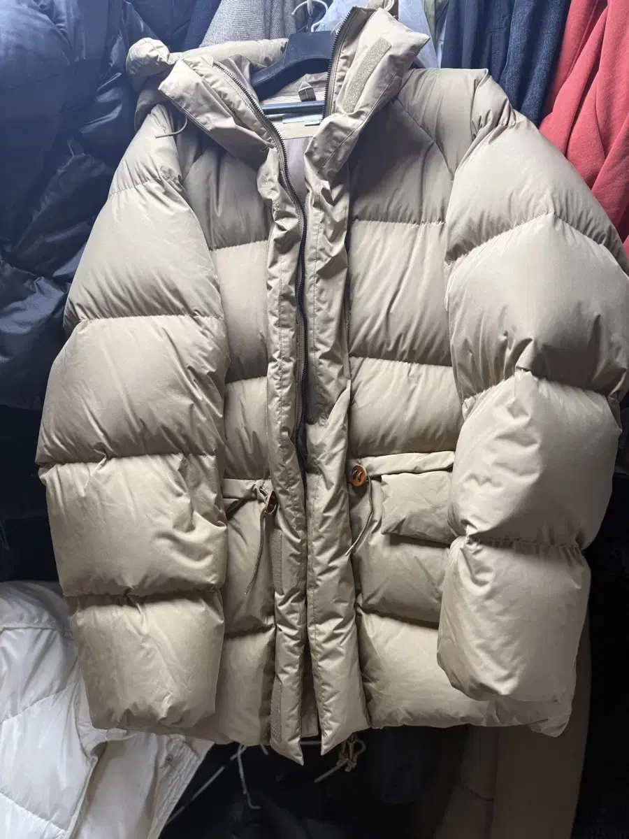 XL) Eastrog Attic Downjacket Parka Beige