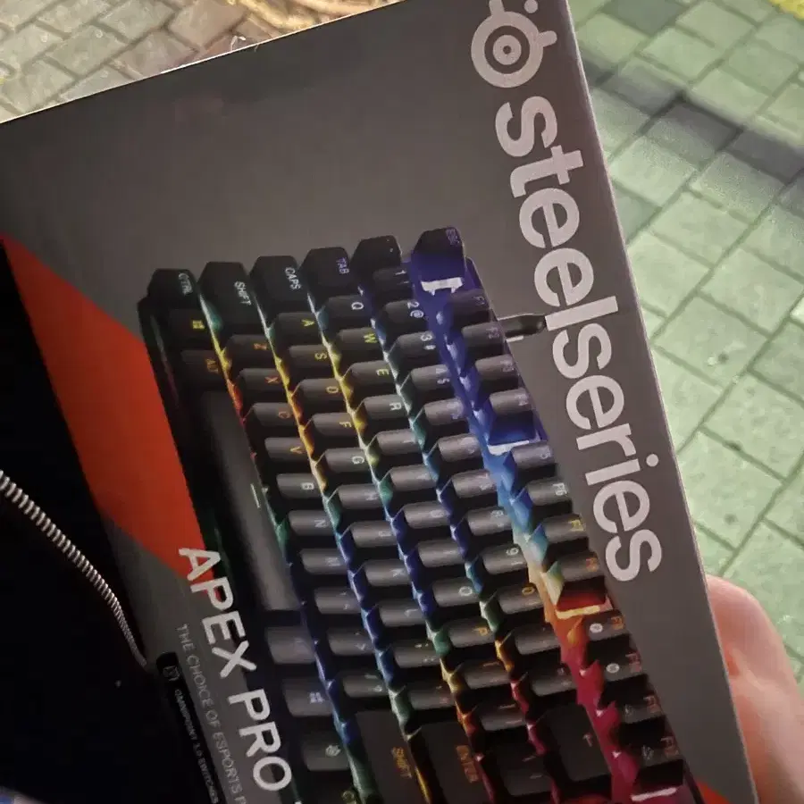 스틸시리즈 래피드트리거 apex pro tkl gen3 키보드 판매