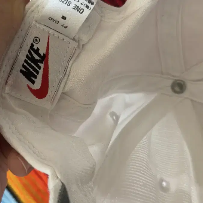 90s Nike swoosh White ballcap