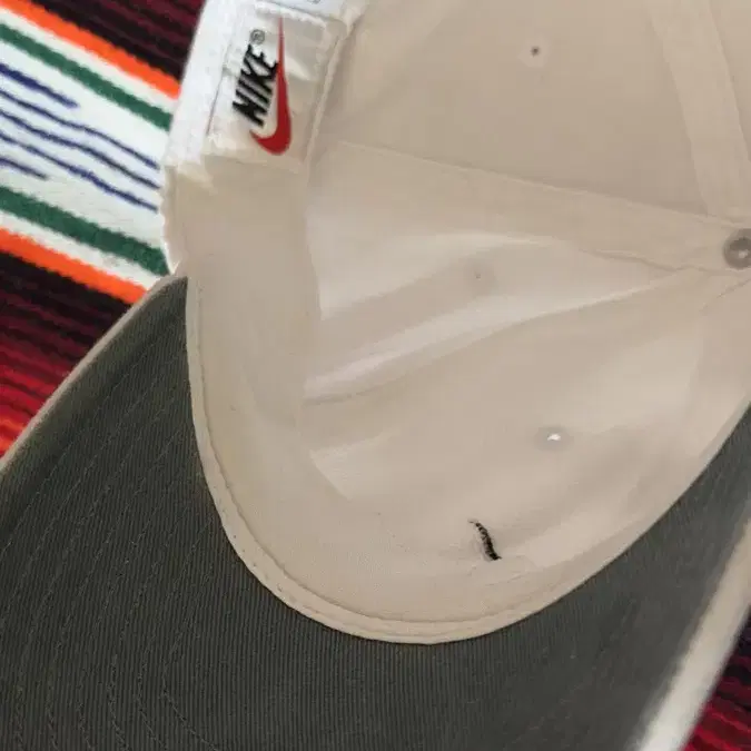 90s Nike swoosh White ballcap