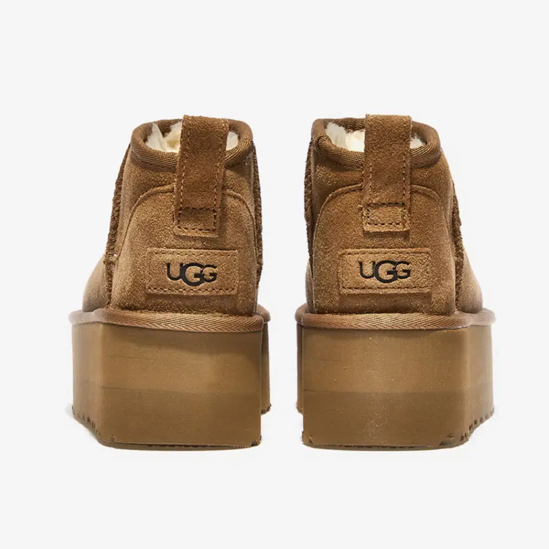 미국 어그 ugg 신세계인터네셔널 정품 울트라 미니 플랫폼 체스트넛 us