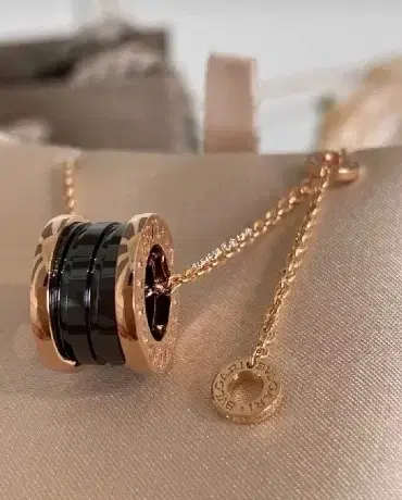 BVLGARI 불가리 블랙 세라믹 목걸이