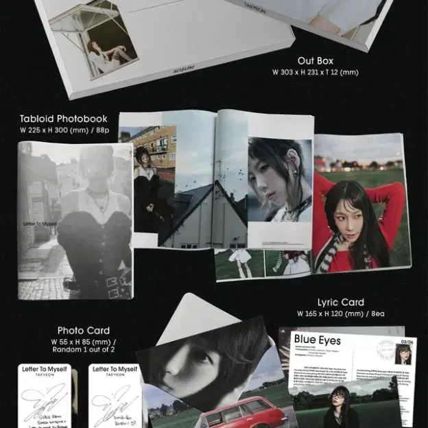 태연 Letter To Myself Letter Ver. 앨범 + 미공포