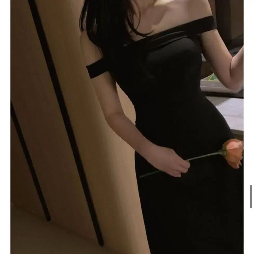 라라런드리 블랙 탑드레스 셀프웨딩 브샤 2부원피스 2부드레스 웨딩스냅