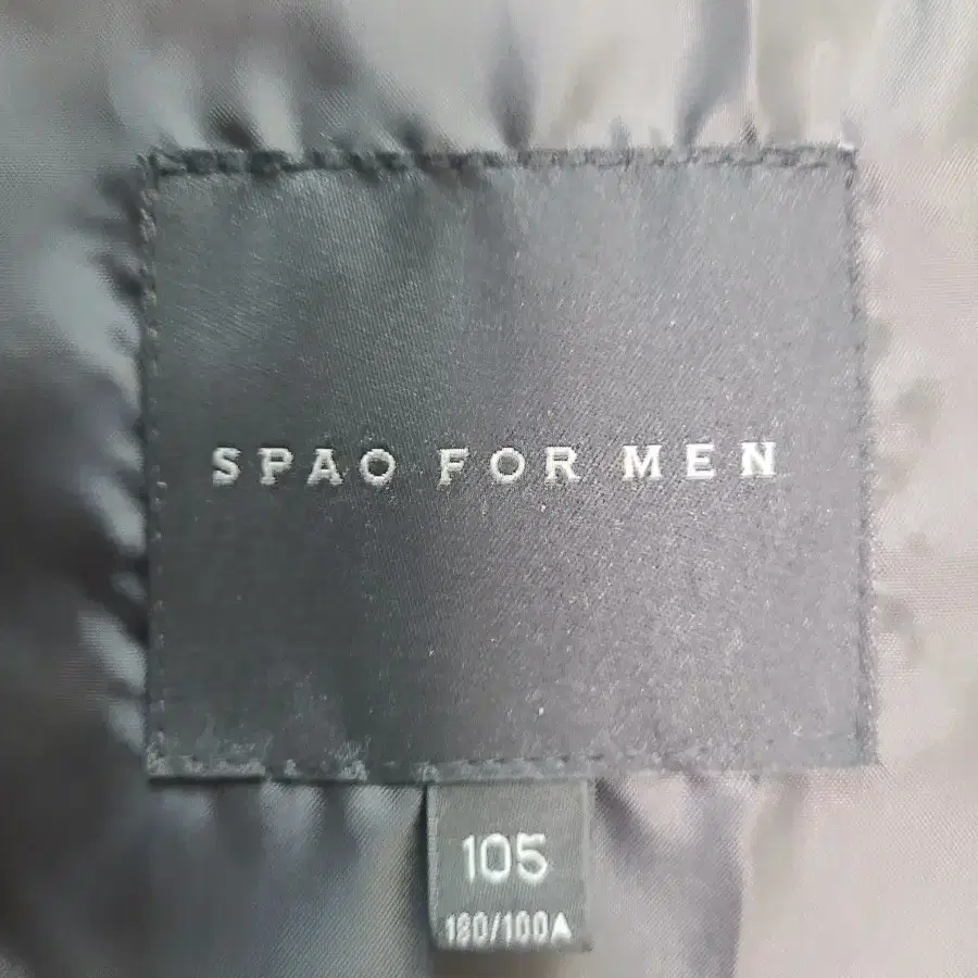 SPAO 남성 모직 롱코트 (105)