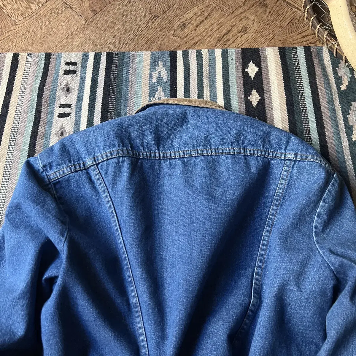 [L]80's Wrangler USA 랭글러 쉐르파 데님 자켓