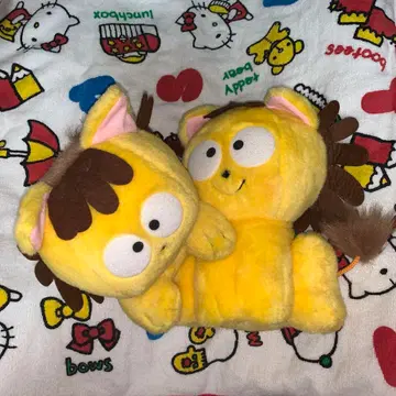 [레트로] 공주님의 리본 - 포코타이 봉제 인형 2종