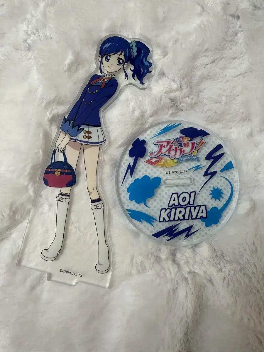 Aikatsu I.M. Star 5th Anniversary School Uniform acrylic stand Aoi Marine 1st Edition Goods