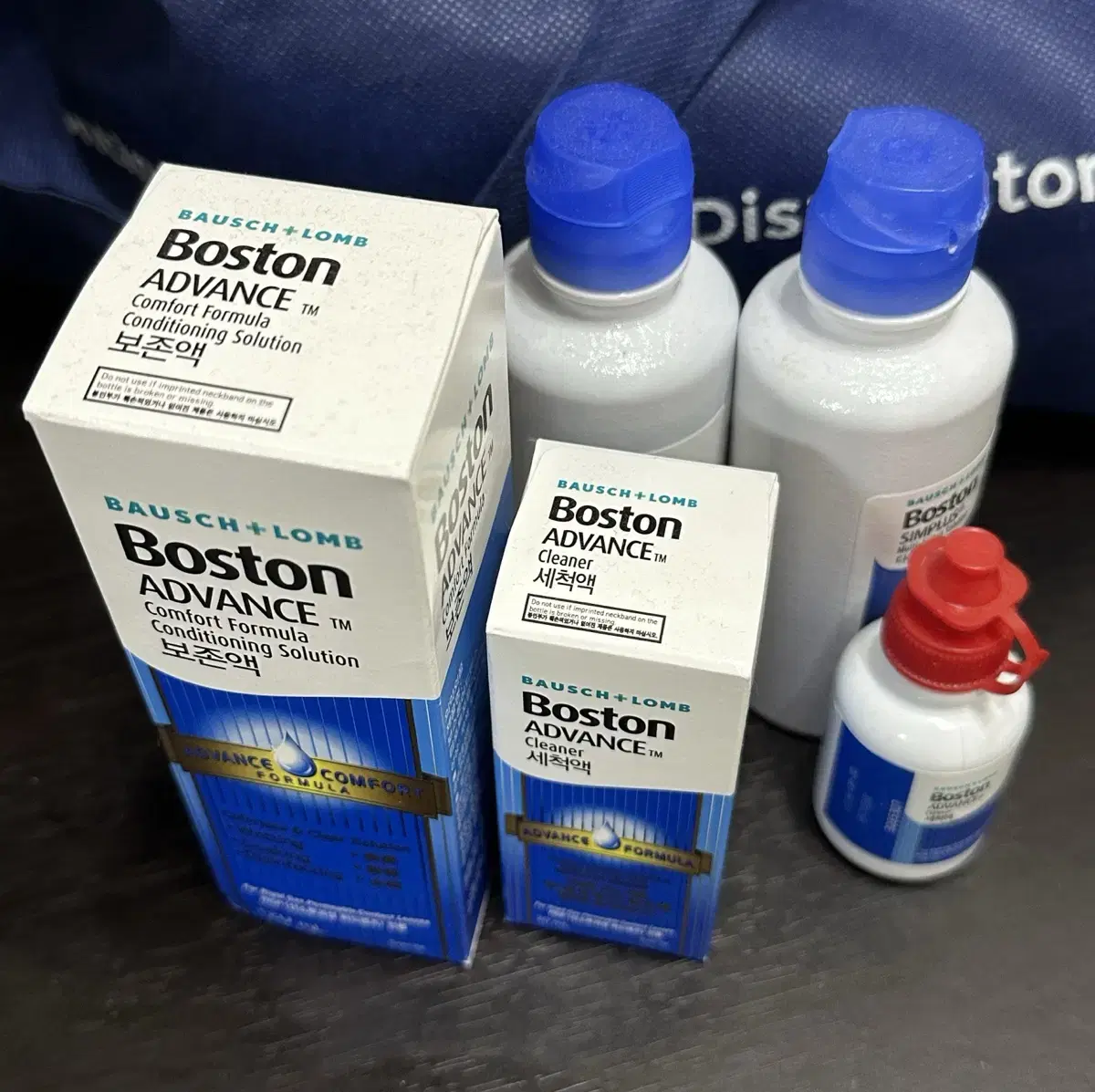 Boston 보스톤 하드렌즈 보존액, 세척액