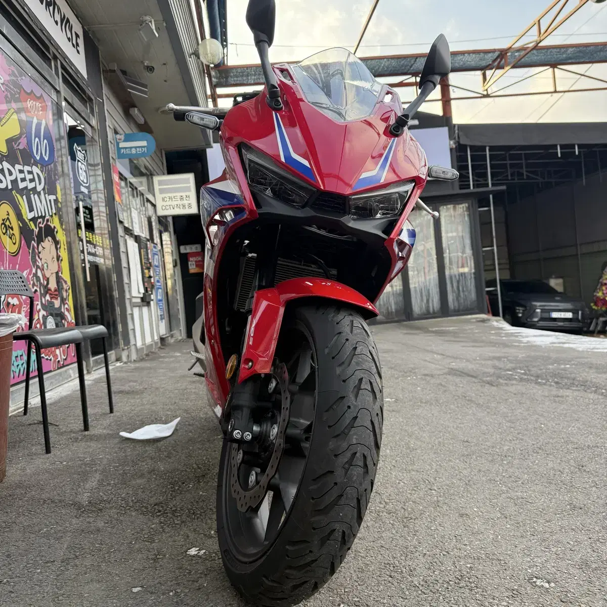 혼다 CBR500R 24년식 803키로 주행 판매합니다