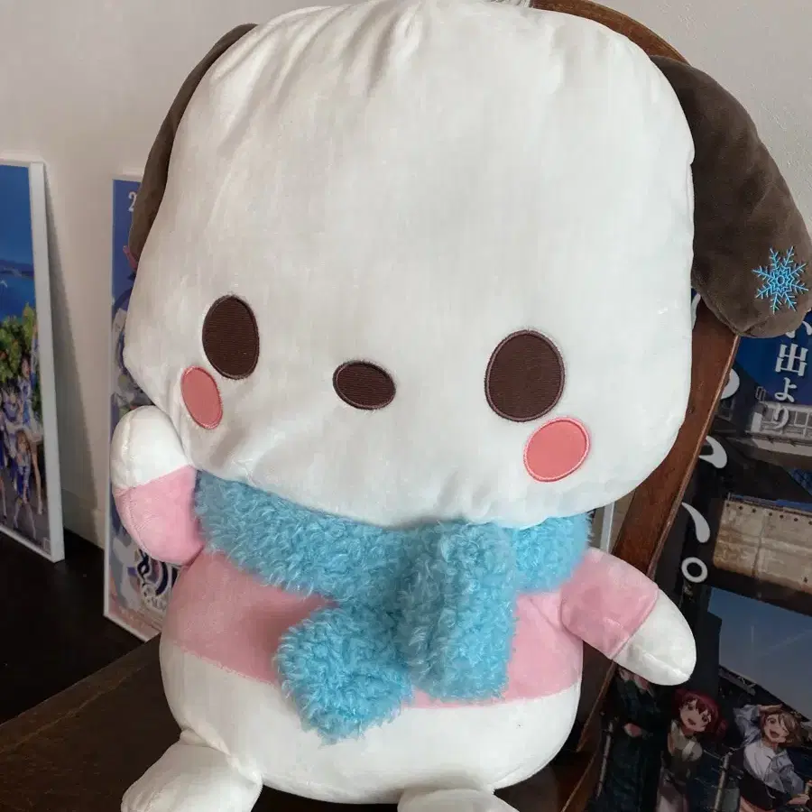 산리오 포챠코인형 대형 약 45cm