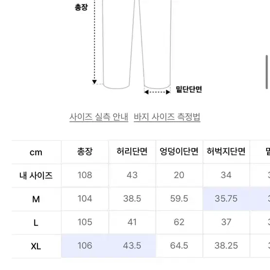 수아레 코듀라이 카코 파라슈트 팬츠