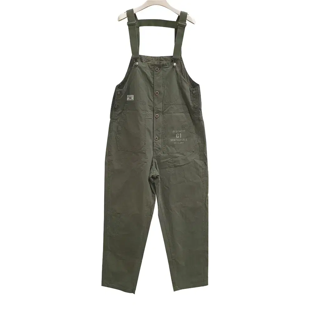 (JJ25421)Hiliment Leaf Vintage Overalls Jumpsuit L