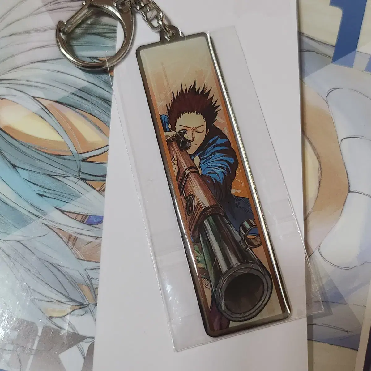 SakamotoDays Sakaday Heisuke Metal Keyring