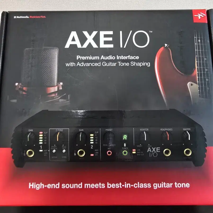 ik multimedia axe i/o 오디오인터페이스(오인페)