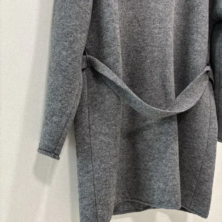 [L~XL] Beslow, 로브 후드 wool 롱가디건