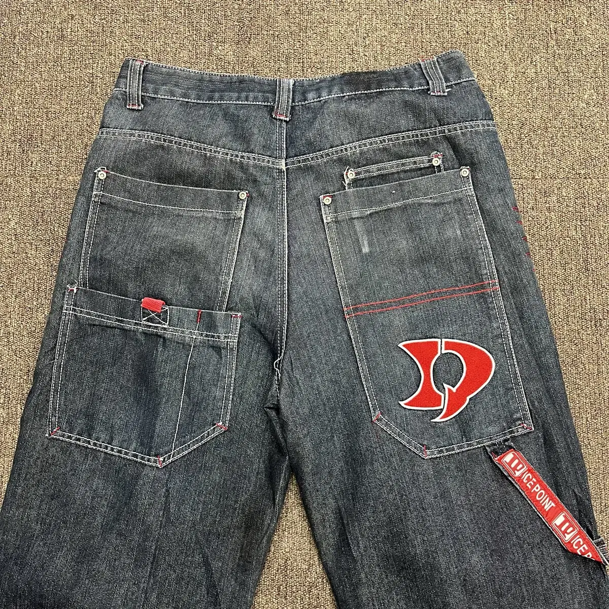 (34) Vintage Carpenter Wash Denim Pants