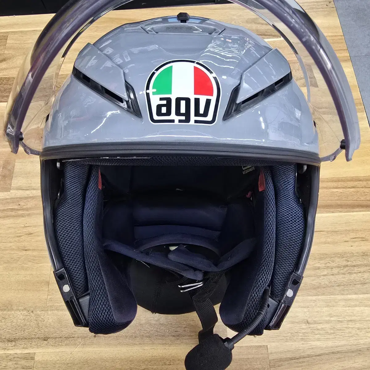 agv 오픈페이스 k-5 jet 그레이 xl, 세나 k10 팝니다