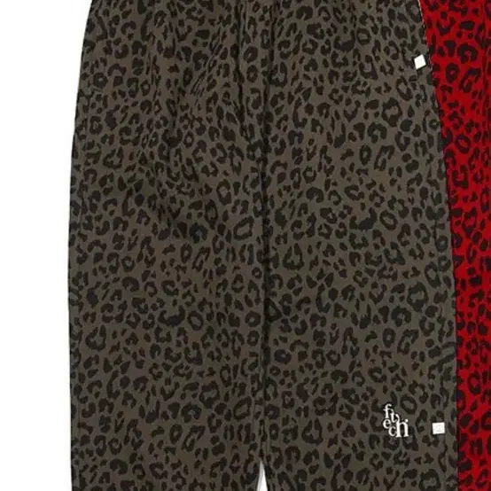 FETCH LEOPARD TRACK PANTS KHAKI