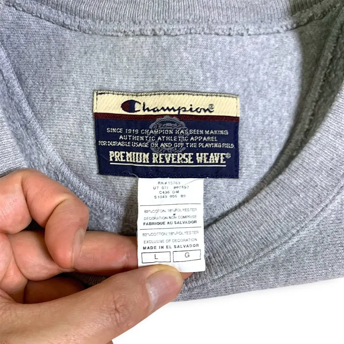 [XL~2XL] 00s Champion reverse weave