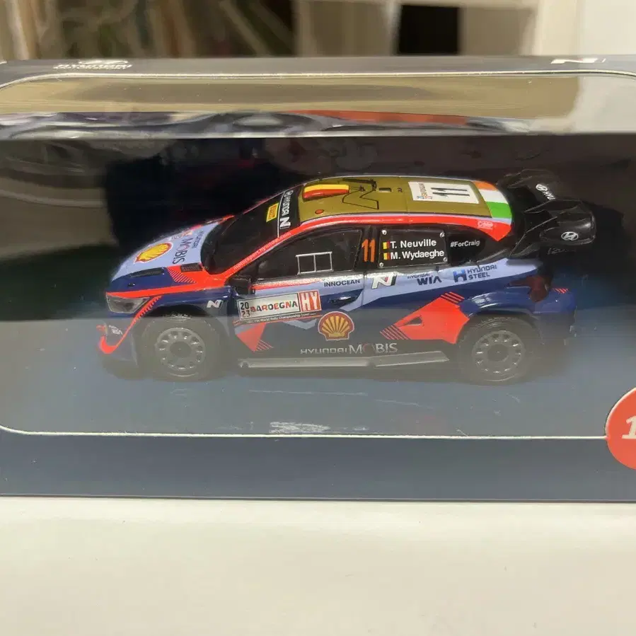 i20 coupe 2023 wrc 1:43 자동차 모형 판매합니다