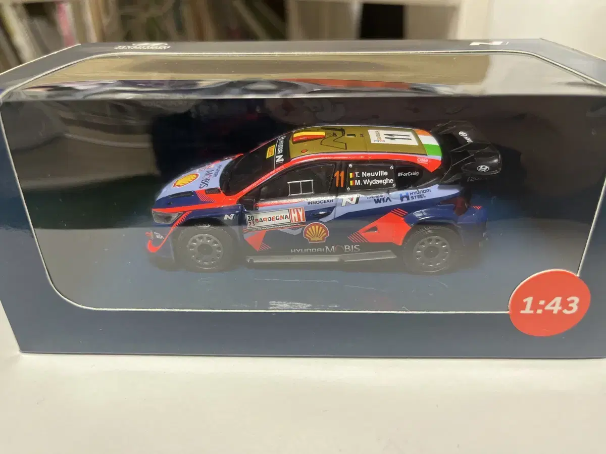 i20 coupe 2023 wrc 1:43 자동차 모형 판매합니다