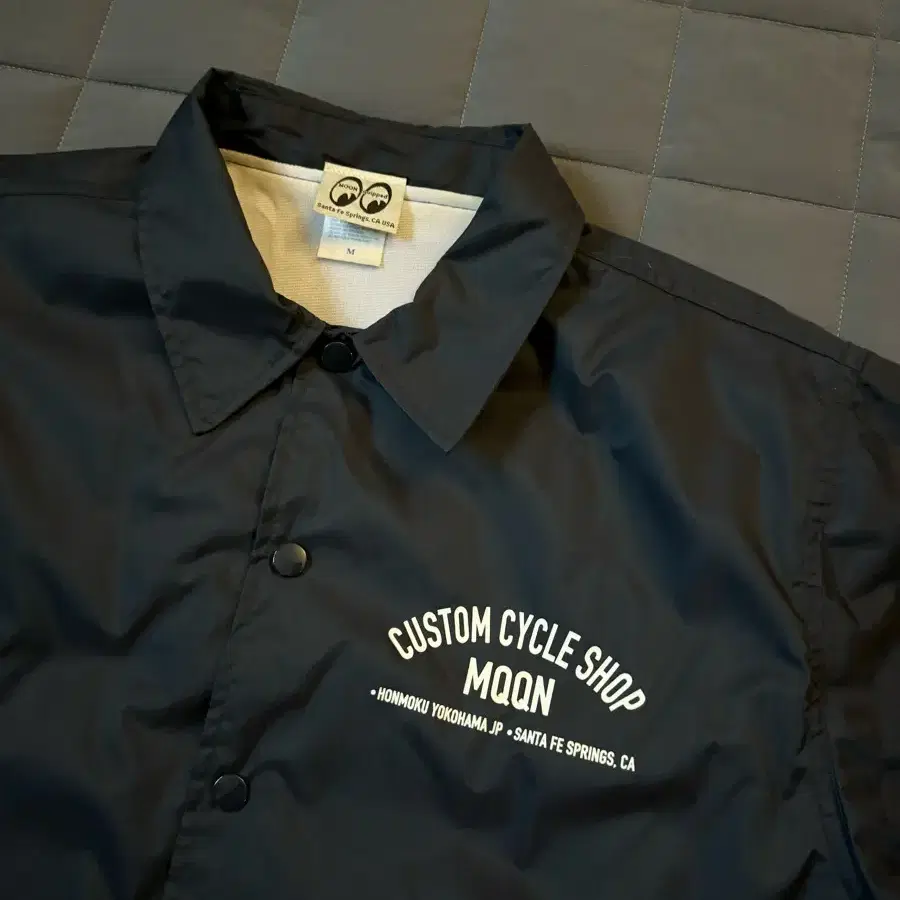 문아이즈 코치자켓 (네이비) mooneyes coch jacket