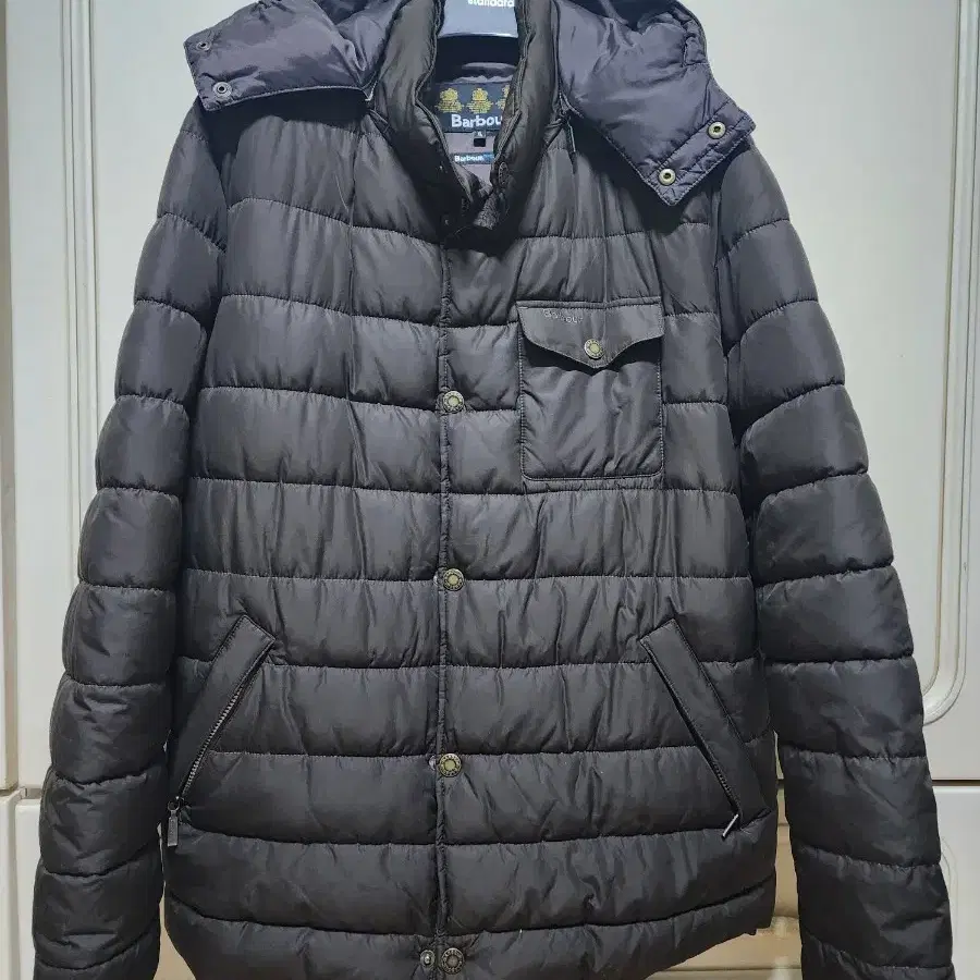 바버 (barbour) 후드 패딩 xl